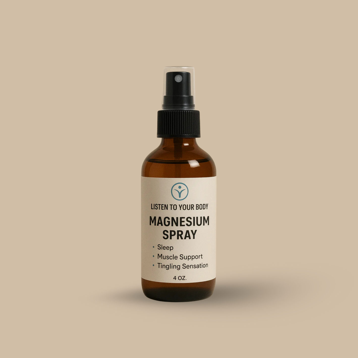 Pure Magnesium Oil Spray 4 oz.