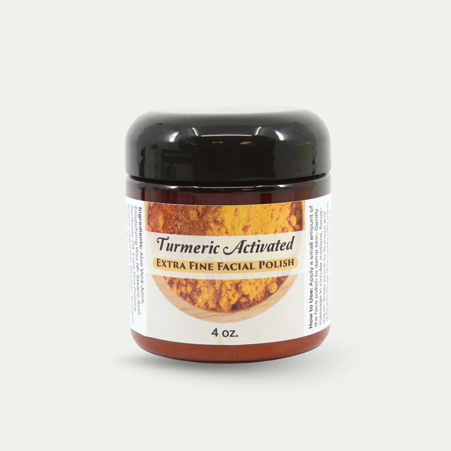 Turmeric Activated, Extra Fine Polish for Hyperpigmentation- 4 oz