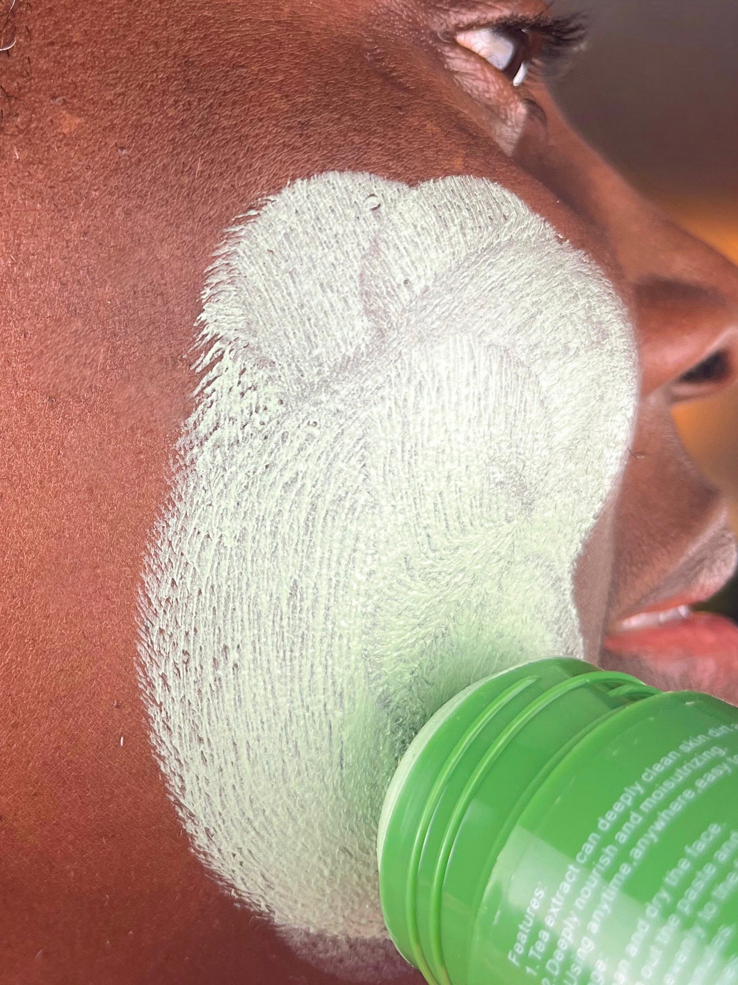 Green Tea Mask Stick for Face, Blackhead Remover, Purifying Clay Stick Mask image 1
