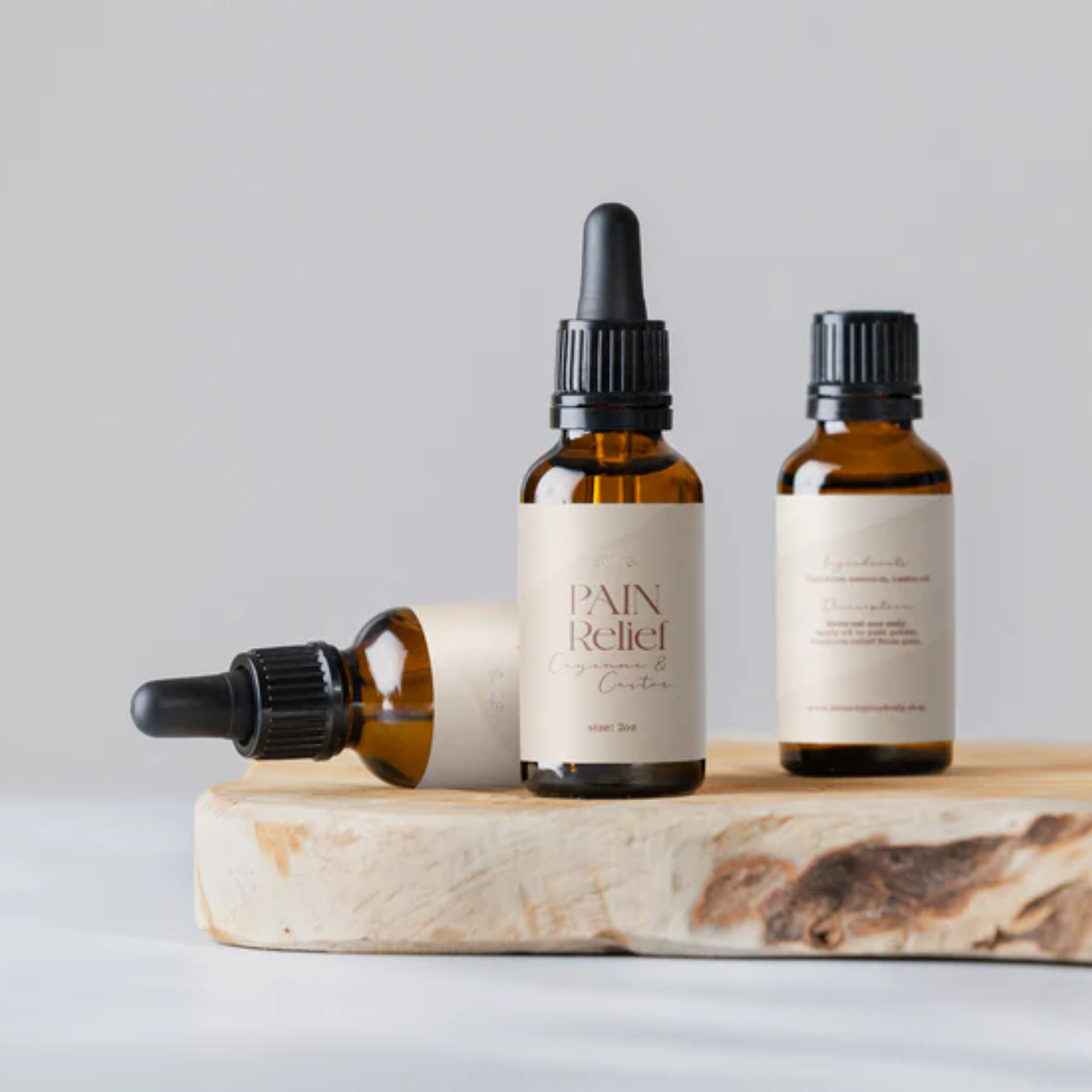 Cayenne Castor Oil Blend For Pain