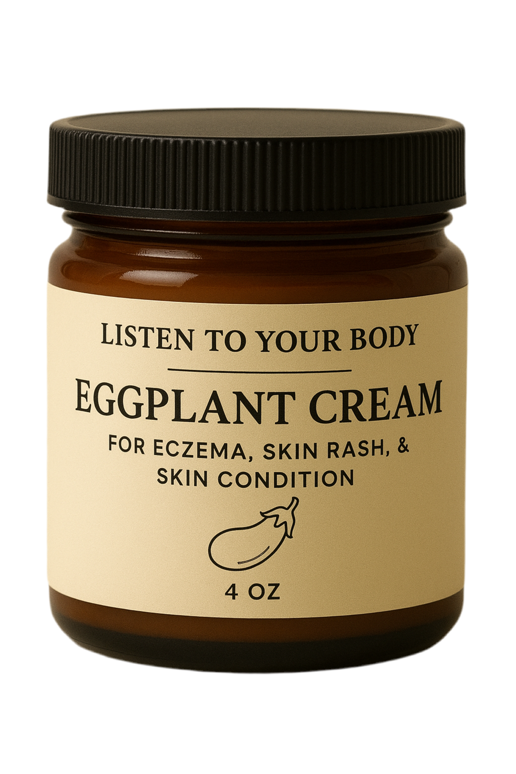 Eggplant Eczema Cream 4oz