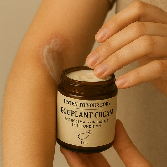 Eggplant Eczema Cream 4oz