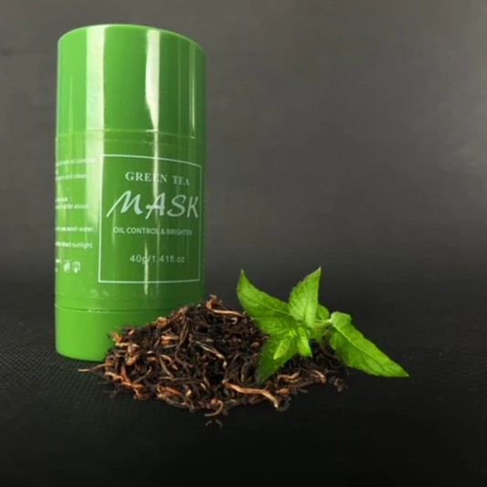 Green Tea Mask Stick for Face, Blackhead Remover, Purifying Clay Stick Mask