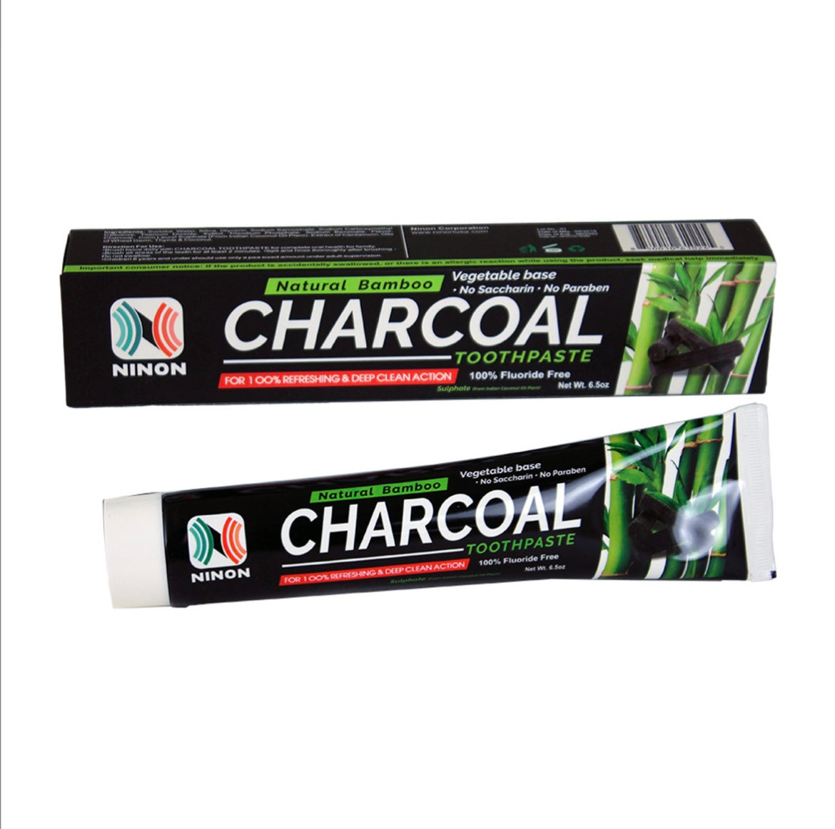 Natural Bamboo Charcoal Toothpaste – 7 oz