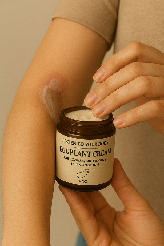 Eggplant Eczema Cream 4oz